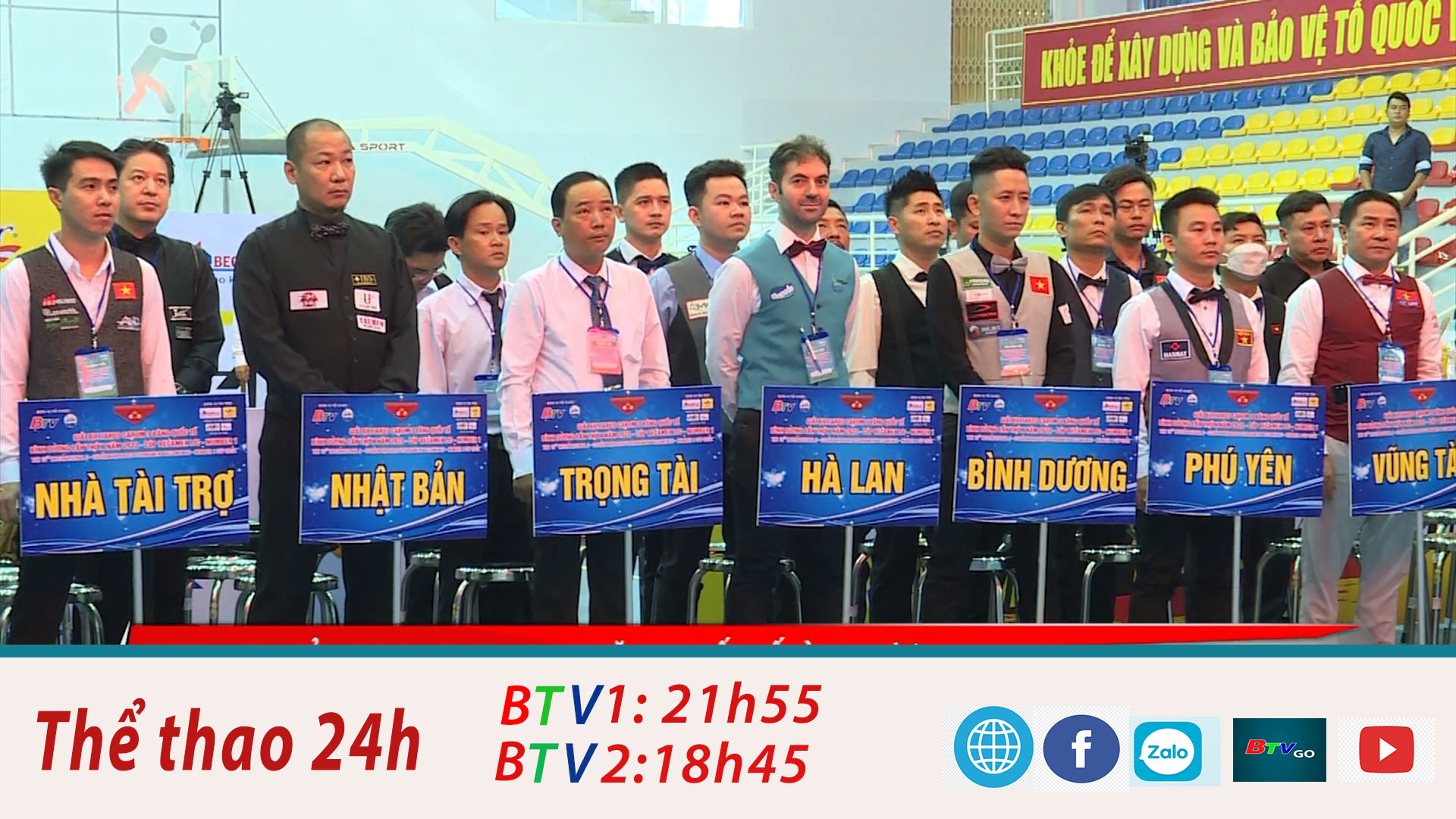 Khai mạc Giải Billiards Carom 3 băng Quốc tế Bình Dương lần thứ X 2022 - Cúp Becamex IJC - Number 1